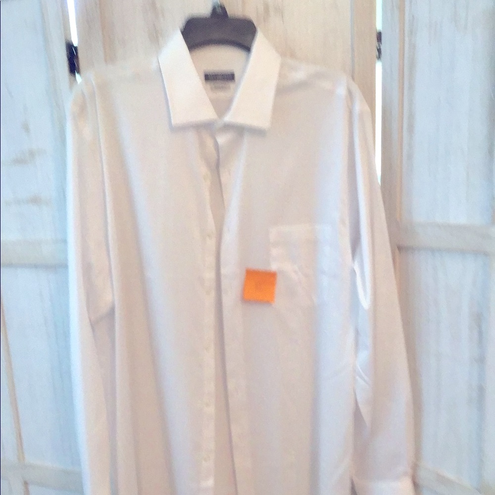 Van Heusen White dress shirt size 16 1/2 34-35